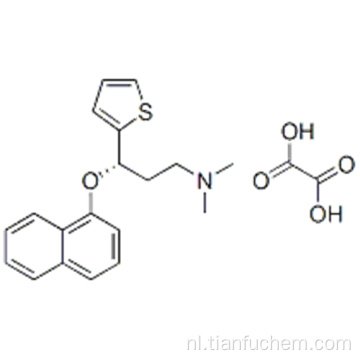 S - (+) - N, N-dimethyl-3- (1-naftoxy) -3- (2-thienyl) -1-propylamineoxalaat CAS 132335-47-8